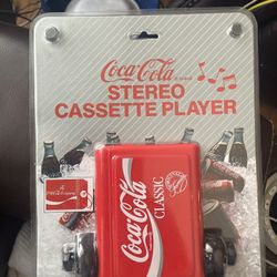 Coca Cola Cassette Player- 1989