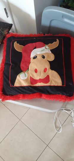 Christmas throw pillow