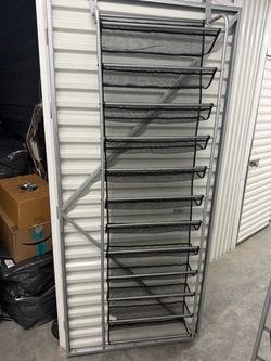 Over-the-Door metal Shoe Rack Organizer