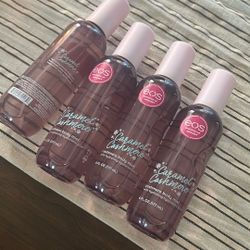 EOS Caramel Cashmere Body Spray Set Of 4