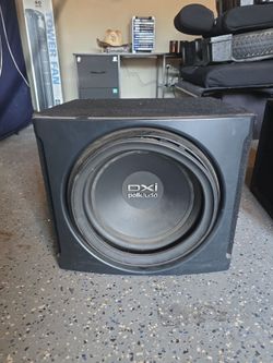 Subwoofers and amplifier