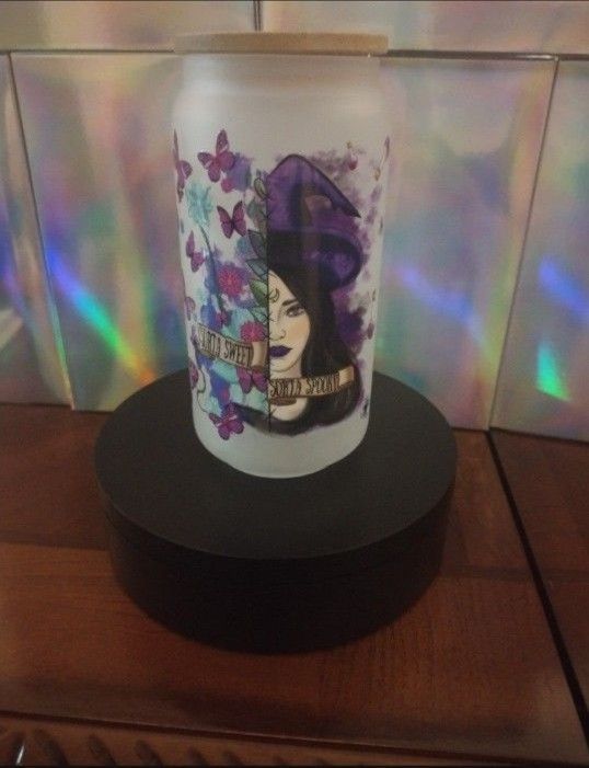 Halloween Custom Glass Cup