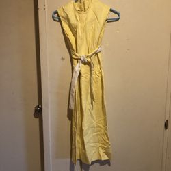 Vintage 1950’s Yellow Dress