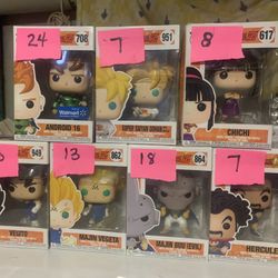 Dragonball Z Funko Pops