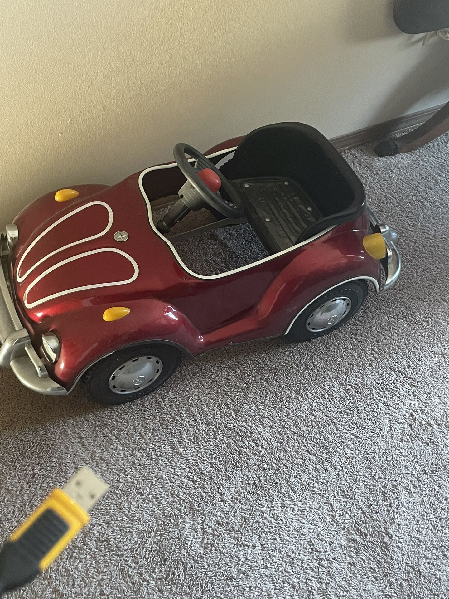 Red Antique Pedal Bike For Toddlers