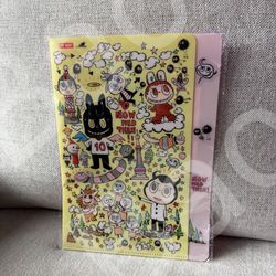 Labubu Folder 10th Anniversary Labubu Pop Mart Shanghai Exclusive