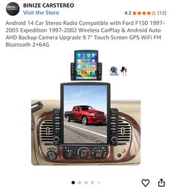 Binize Android 14 Car Stereo for Ford F150/Expedition