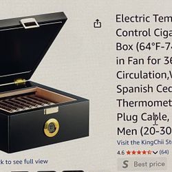Electric desk top humidor .. New