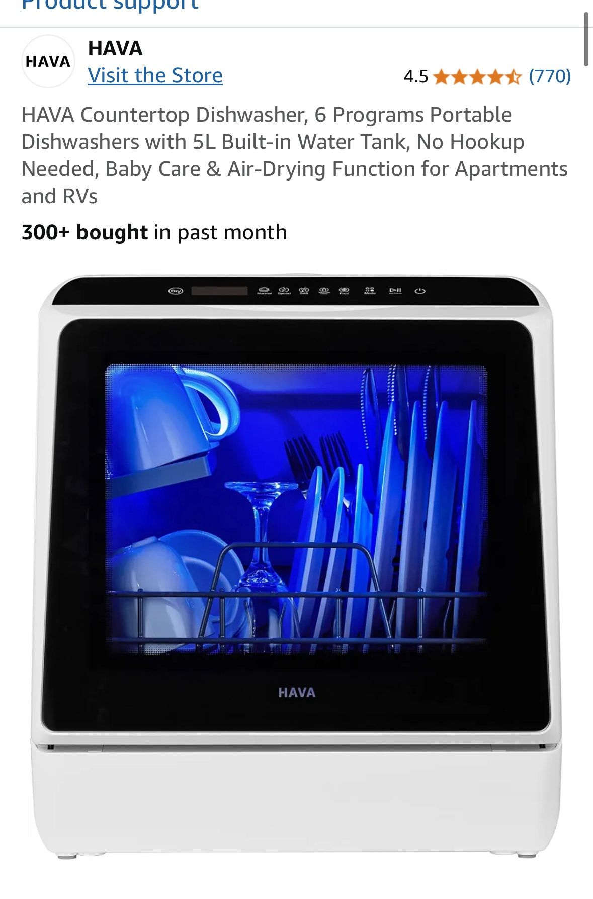 Portable Dishwasher