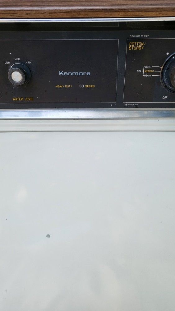 Kenmore 60 Series Washer