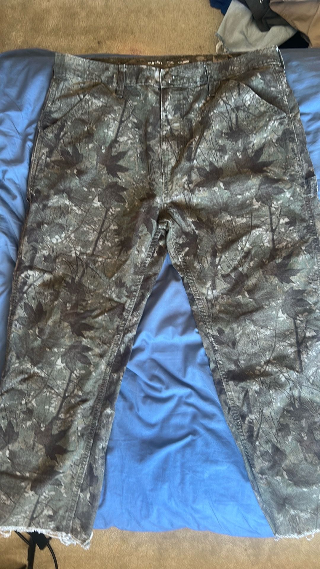 Vintage camo carpenter pants