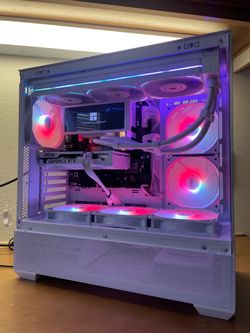White RTX Gaming PC