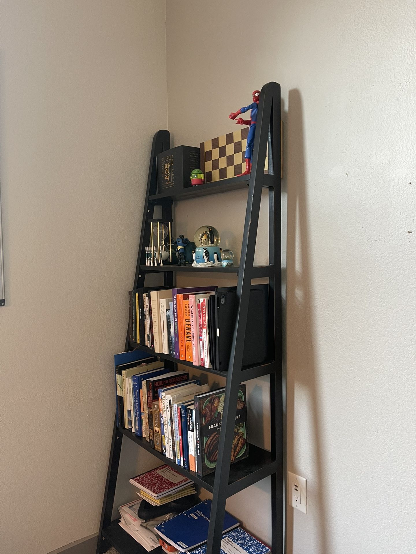 5-Shelf Ladder Bookcase