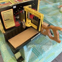 Stanley Mitre Box Saw Manual Vintage