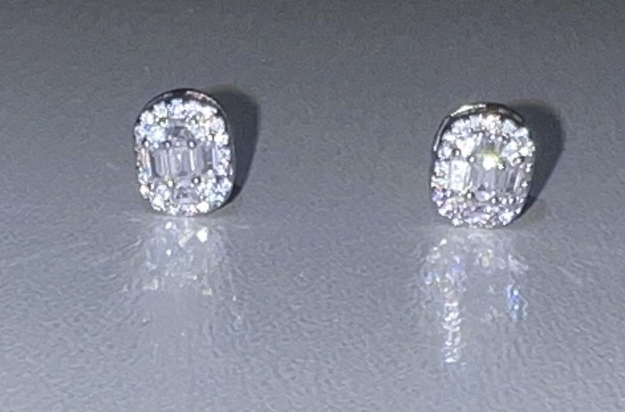 Crystal Post Earrings