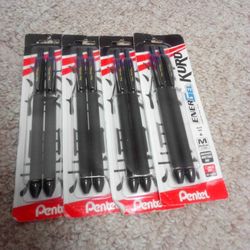 Pentel Energel Kuro Blue Pens