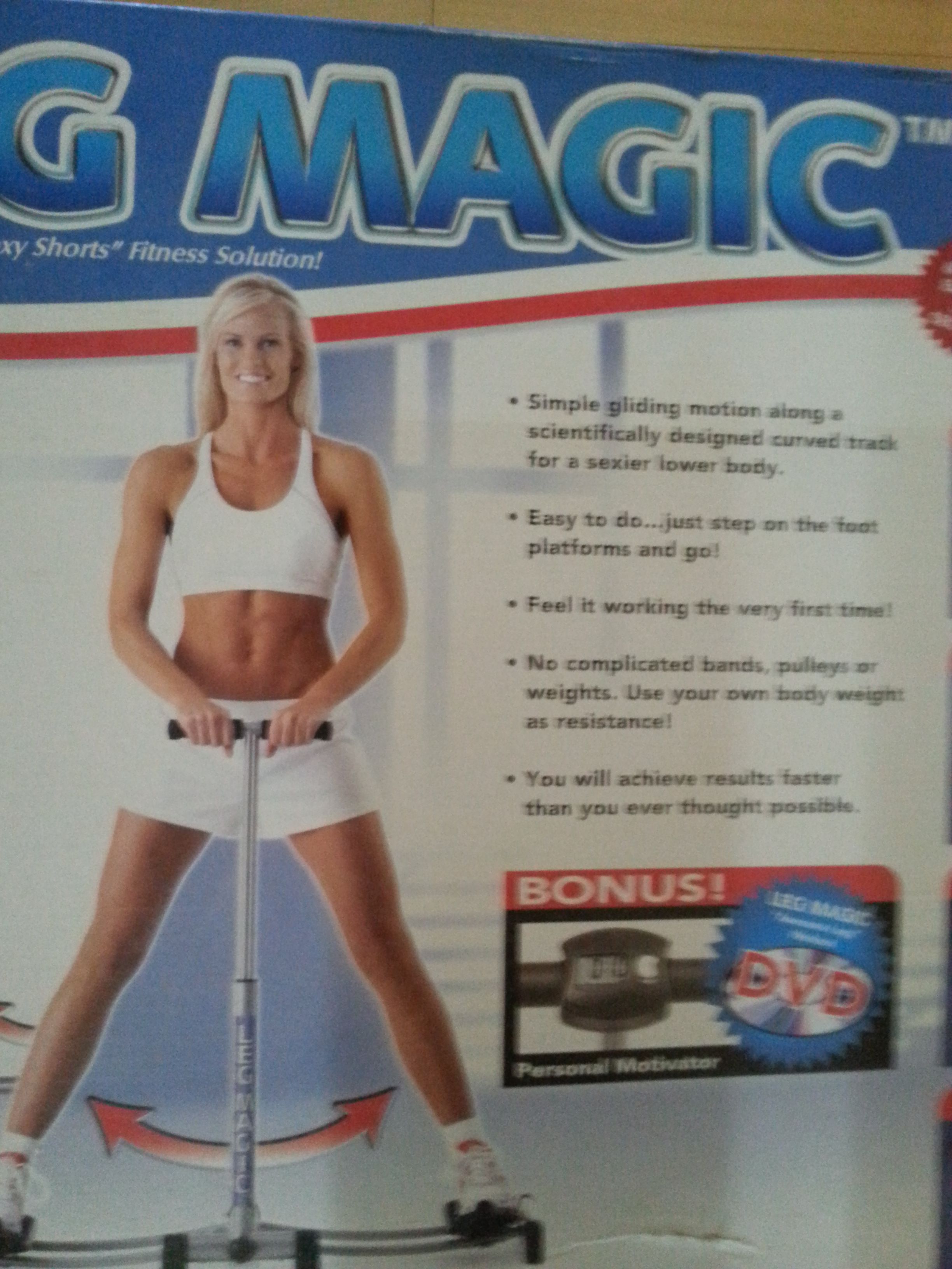 Leg Magic Excercise Machine