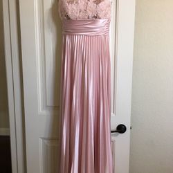 Pink Dress - Strapples