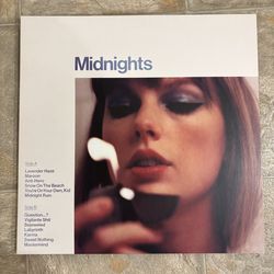 Midnights by Taylor Swift Moonstone Blue vinyl