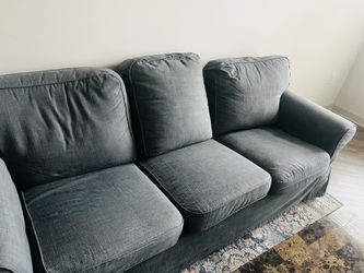 Sofa - three seater grey color