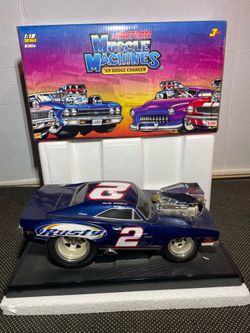 ACTION Muscle Machines 69 DODGE CHARGER, #2 Rusty Wallace
