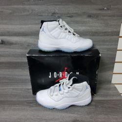 Size 7.5 Air Jordan 11 Retro 2024 Legend Blue/ Columbia 