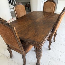 Dining Room Table And Chairs
