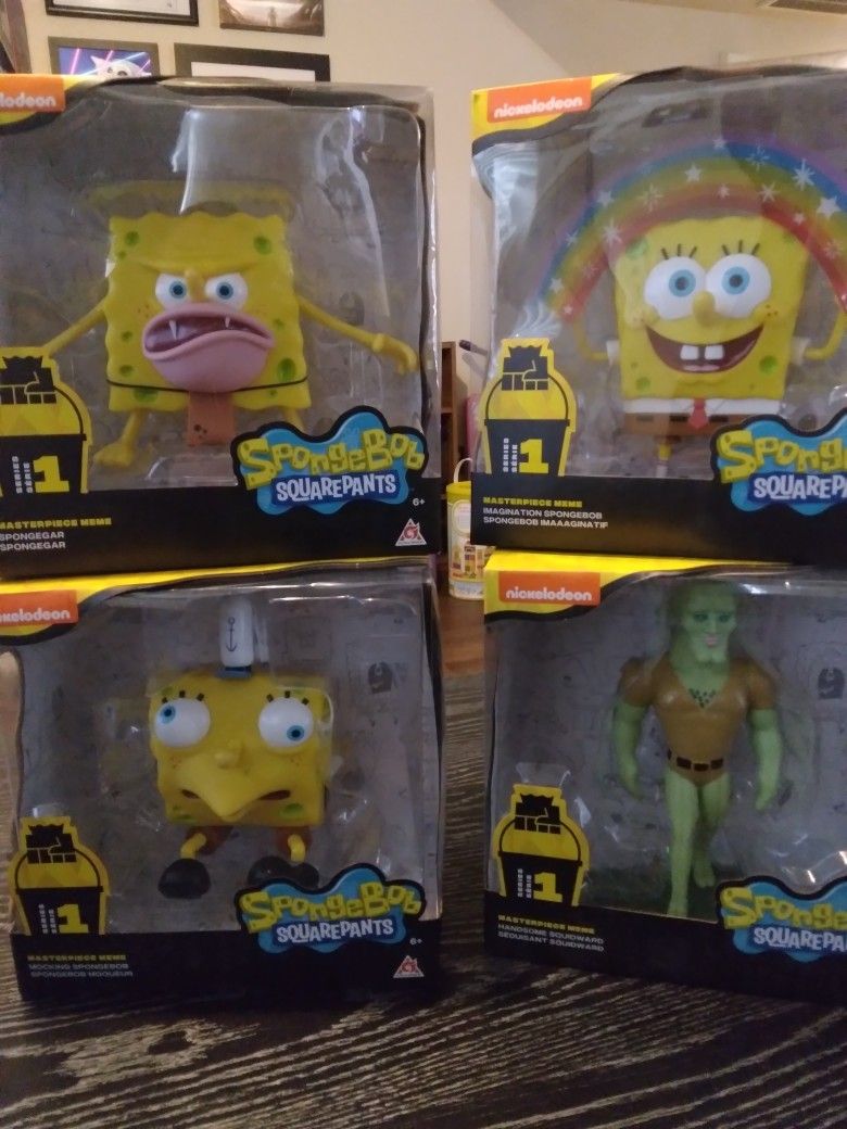 Figure Spongegar Toy SpongeBob SquarePants Masterpiece Memes