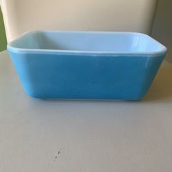Vintage Blue Pyrex Dish