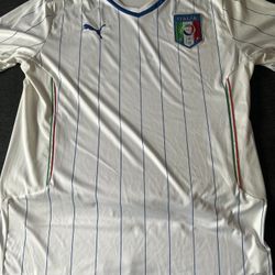 Puma - Italy Away Soccer Football Jersey Blank - Men’s Size Large 