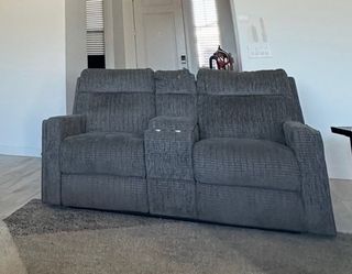 Sofa blue grey(more grey)