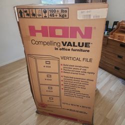 Hon verticle file cabinet