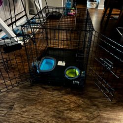 Precision 2 Door Dog Crate For Pets 15-30 Lbs