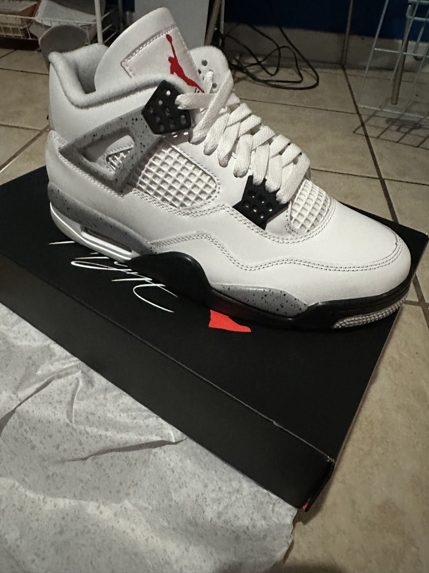 Jordan 4s Grey Cements