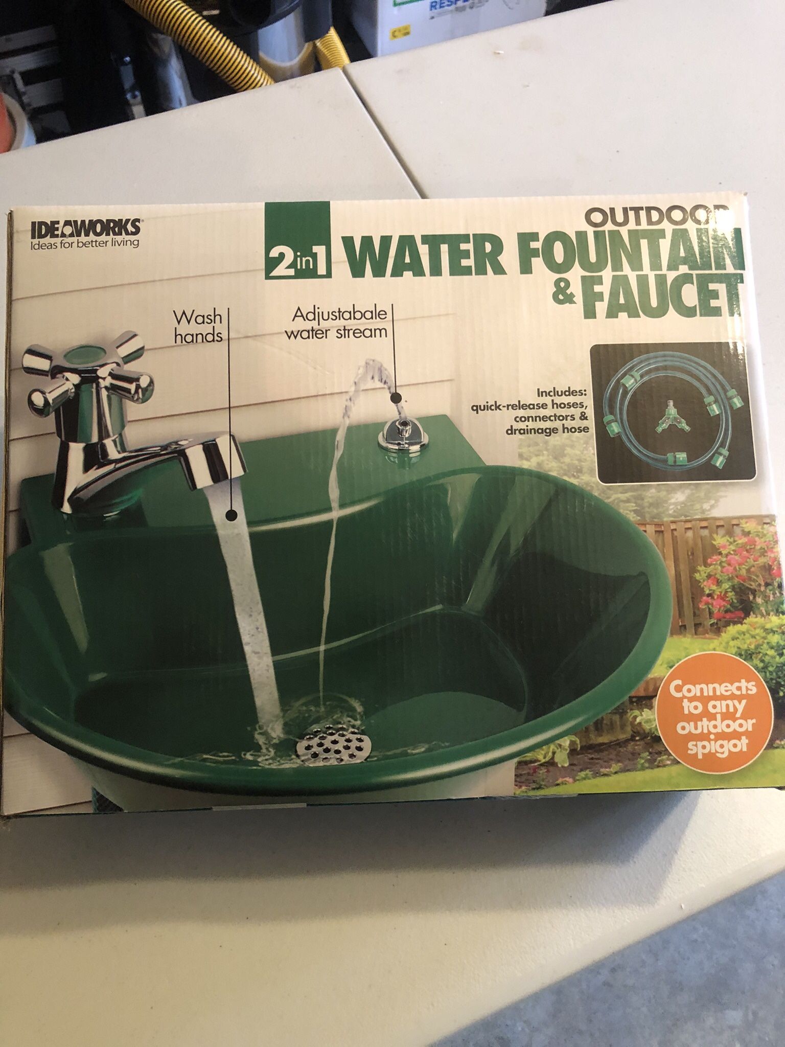 Water Fountain for Patio or Garden
