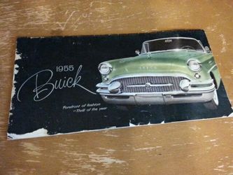 1955 Buick Dealership Brochure