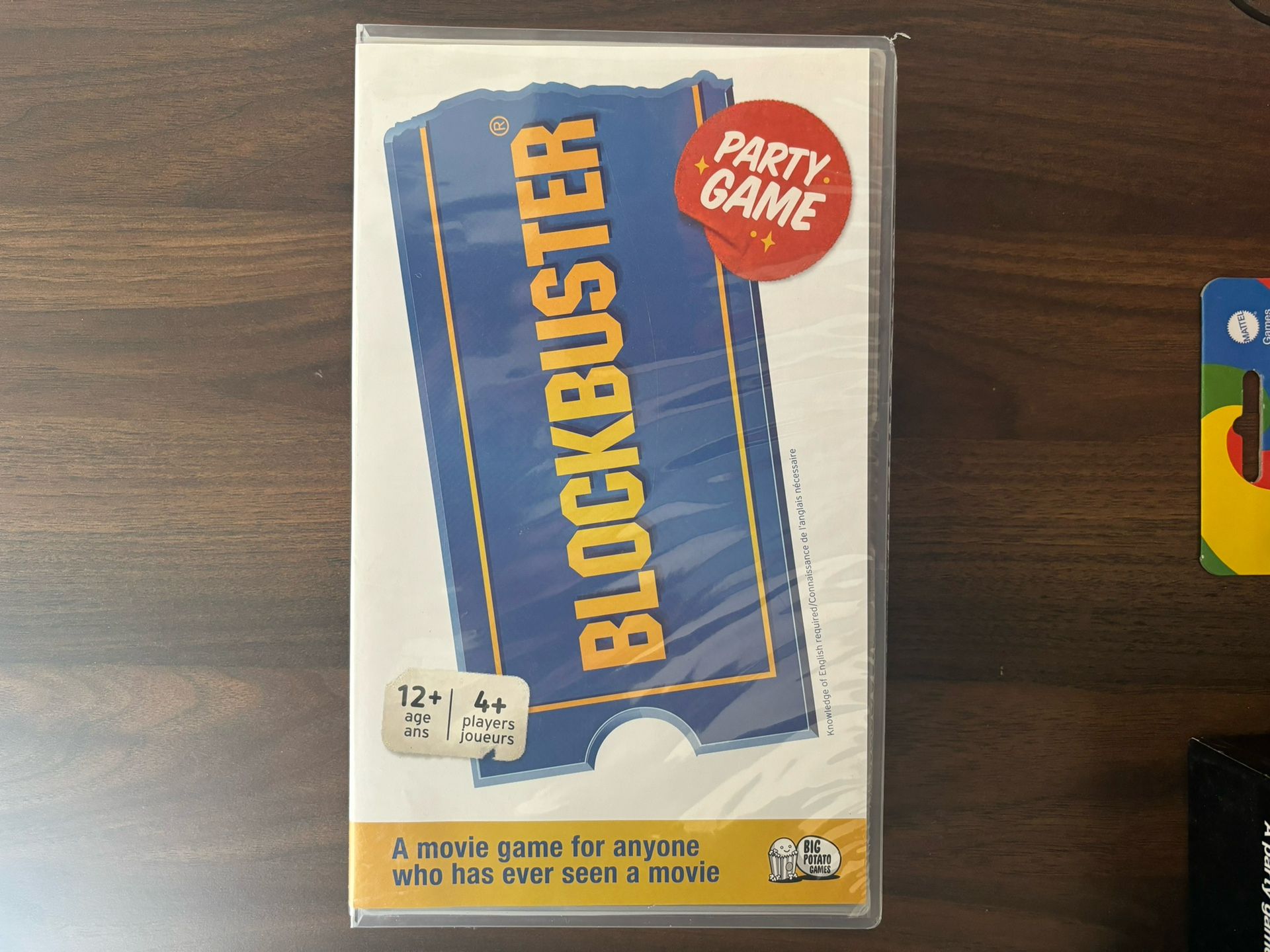 Blockbuster Party Game