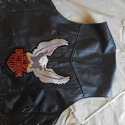 Harley Davidson Leather Vest