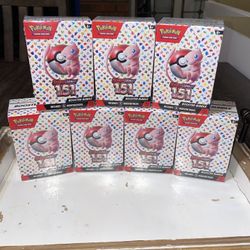 booster bundles of 151 pokemon cards