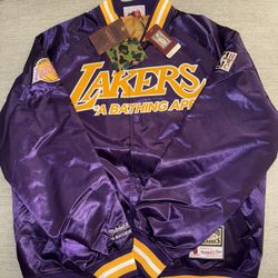 Los Angeles Lakers Bape Jacket