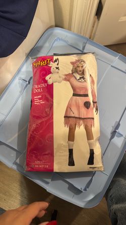 Spirit Halloween Deadly Doll Costume Adult SM/MD