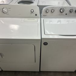 Whirlpool Washer And Electric Dryer Set 