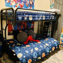 Bunk Bed with Futon(Frame Only)