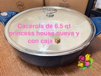 Cacerola de 6.5 qt 👉 princess house todo nuevo y con caja 📦