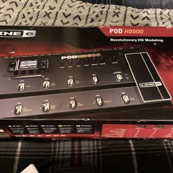 Line 6 POD HD500 Multi Effects Pedal Board 