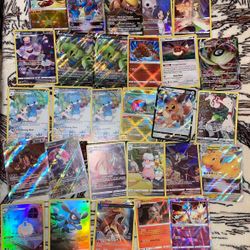 pokemon modern cards , full arts alt arts sr sir radiant vmax vstar rainbow cards, In good condition 