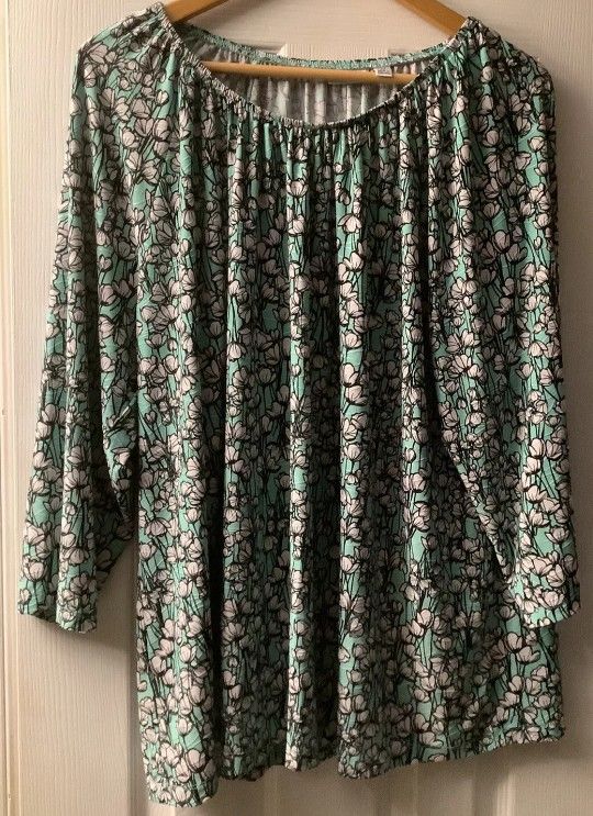 Croft & Barrow Plus Tunic Top