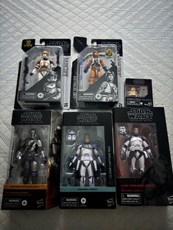Star Wars black series figures