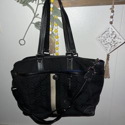 Coach diaper bag 