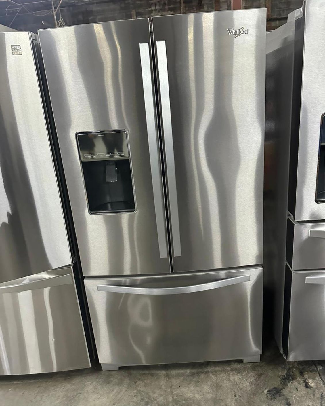 Whirlpool 3-Door Refrigerator Stainless Steel FrenchDoor